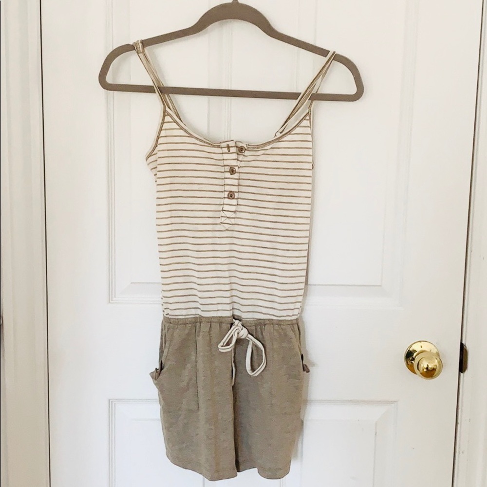 Mine Stripped Romper